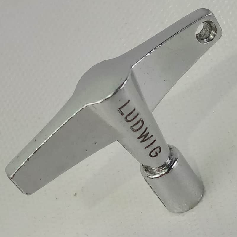 Ludwig Drum Key #P41 Chrome Vintage 60s-70s USA Key-Chain image 1