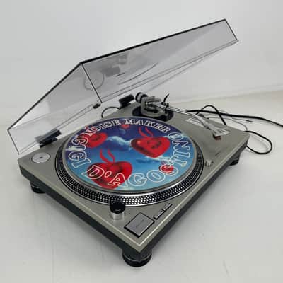 Technics - SL1200 MK2 - Direct-Drive - Original Dustcover -  Shure Encore Me 70B Stylus - Serviced (Repaired) image 2