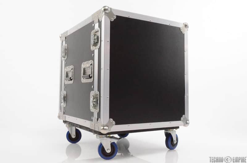 Carvin Road Warrior 12U 12 Space ATA Road Flight Case w/ Wheels Casters #29950 image 1