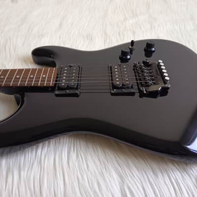Fender ST-535 Contemporary Boxer Series Stratocaster HH 1985 - Black image 6