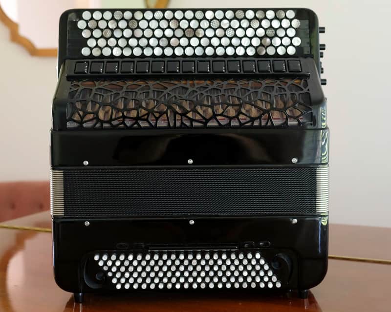 JUPITER Chromatic accordion (B-system, Bayan) with free-bass. Voices by A.Gavrilin image 1