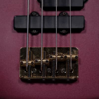 Fender Stu Hamm Signature Urge Bass 1993 Burgundy Mist - The very first Fender signature bass from the very first production year!! image 6
