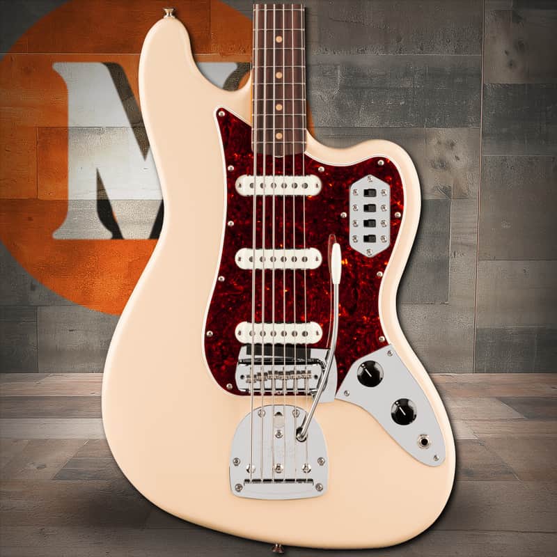 Fender Vintera III Early '60s Bass VI, Rosewood Fingerboard - Olympic White image 1