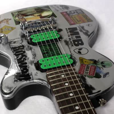 Custom Painted and Upgraded (Aged and Worn) Epiphone LP Special ll With Matching Headstock image 17