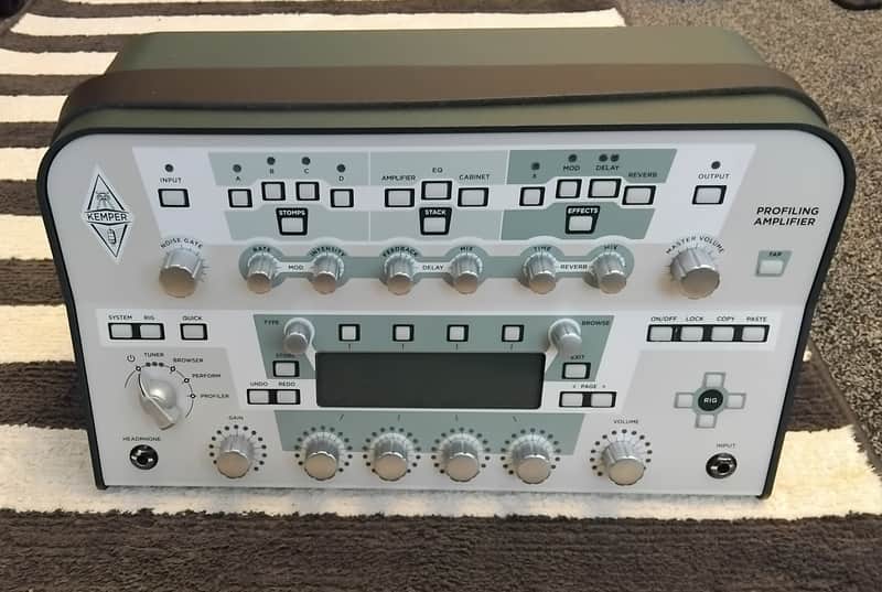 Kemper Profiler Head White, (Unpowered), with manual and hundreds of paid profiles image 1
