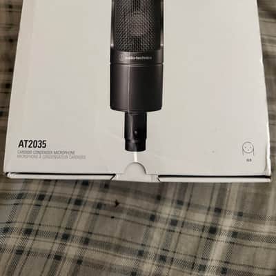 Audio-Technica AT2035 Large Diaphragm Cardioid Condenser Microphone 2010s - Black