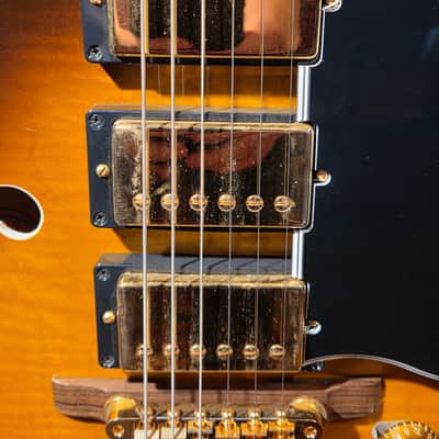 Gibson 1999 Custom Shop Historic ES-5 Switchmaster Vintage Sunburst w/ OHSC image 8