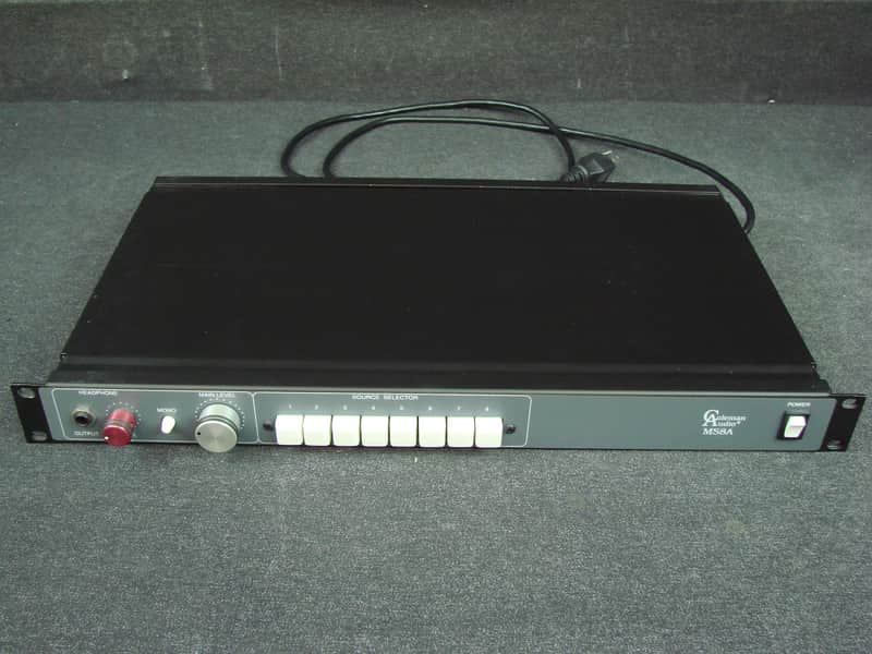 Coleman Audio MS8A Eight Input Monitor Switcher Studio Rack Unit image 1