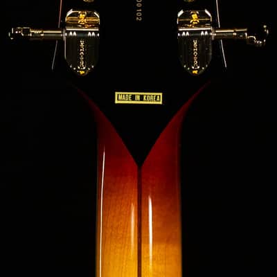 D'Angelico Excel Style B Dark Iced Tea Burst (102) image 6