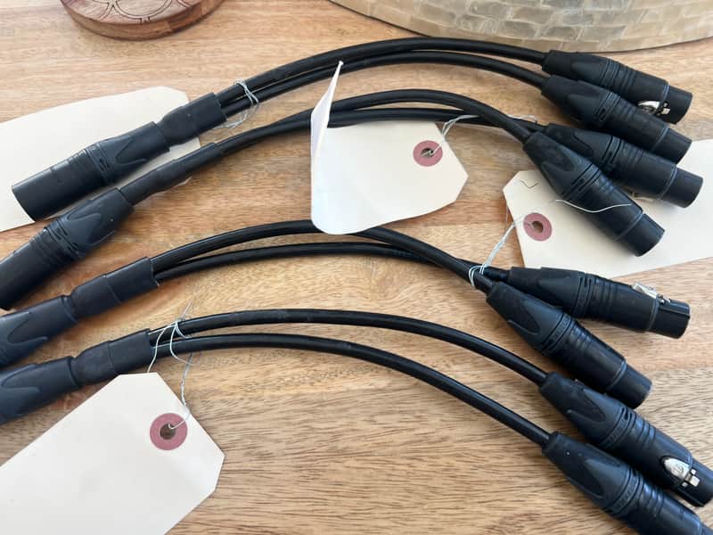 Lex Products 22/5 DMX 512 5-Pin XLR to 5-Pin XLR Split RS485 Cable image 1