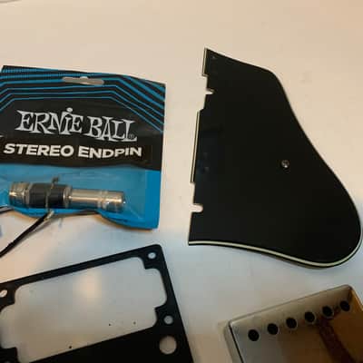 Various Guitar Parts Lot Pickup Covers Pickups Pickguard image 4