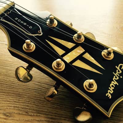 Epiphone Rare Japanese FujiGen Les Paul Custom Ebony Open | Reverb