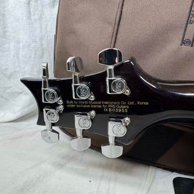 PRS Paul Reed Smith SE Santana Guitar with Gig Bag - MIK Korea 2001 image 8