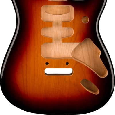 Fender Deluxe Series Stratocaster Alder Body, 3-Color Sunburst