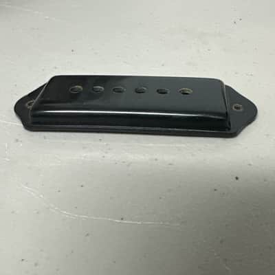 Gibson P-90 Dogear Pickup Cover Arched Black Vintage 1950's ES-150 ES-125 image 3