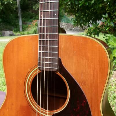 Yamaha FG-180 Jumbo Dreadnought Circa 1972 - Natural image 3