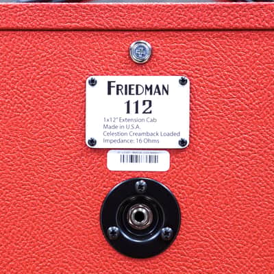 Friedman JEL-112 Cab Jake E Lee Signature Model Celestion G12M Creamback 16 Ohms image 5