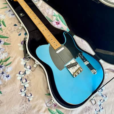 Fender Vintera Road Worn '50s Telecaster 2020 - 2021 Lake Placid Blue imagen 2