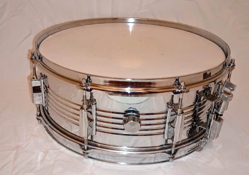 UNMARKED COS SNARE DRUM 14X5.5 80'S?-FREE SHIP TO C-USA! image 1