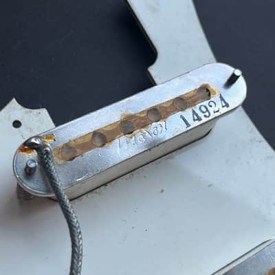 RARE 1974 Greco Maxon “Excel” 1962-1964 Strat REPLICA .... LOADED Pickguard + Electronics Mounted – Original Pre-Wired Assembly ... the BEST 60's Strat voiced pickup CLONES (Reverse Engineered) image 10