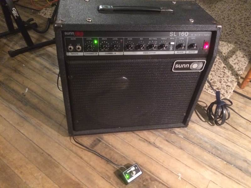 Sunn SL 160 Guitar Combo Amplifier *RARE* image 1