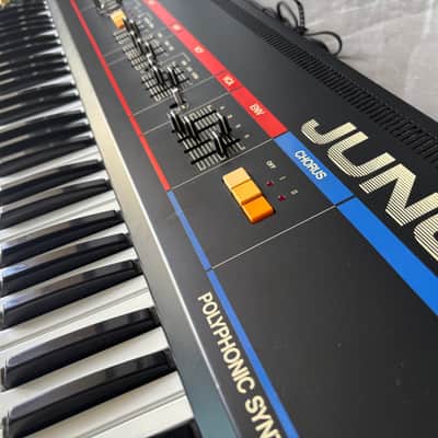Roland Juno-6 Polyphonic Synthesizer w Tubbutec MIDI mod image 6