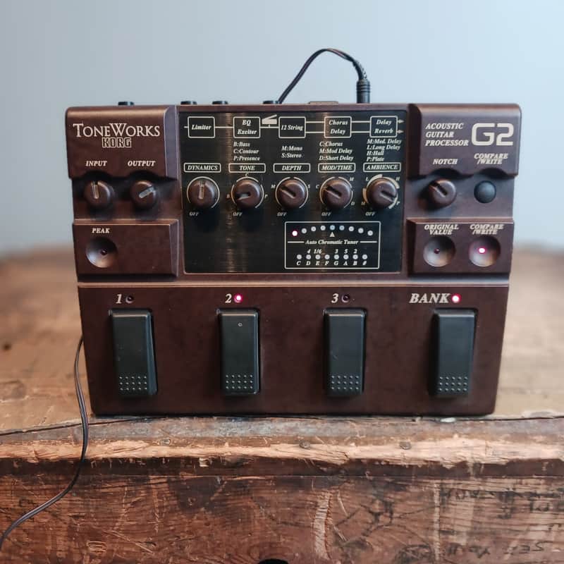 Korg ToneWorks G2 Acoustic Guitar Processor | Reverb