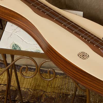 Roosebeck Emma Mountain Dulcimer 4-String Vaulted Fretboard Spruce F-Holes image 4
