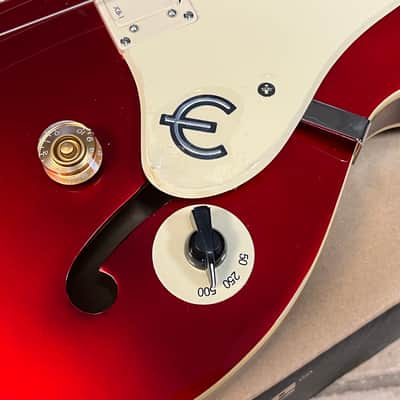 Epiphone Jack Casady Electric Bass Sparkling Burgundy image 6