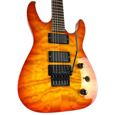 Jackson SLATXMGQ3-6 Soloist 2012 - Transparent Amber Sunburst image 2