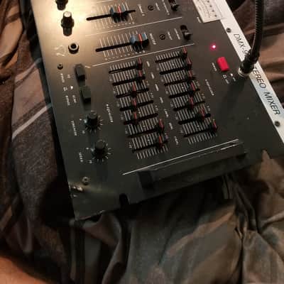 Rare Vintage DJ Equipment Gem Sound DMX-90 Stereo Mixer  1990's Black image 3