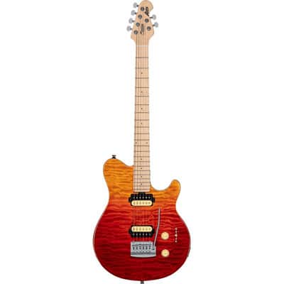 STERLING BY MUSIC MAN AX3QM-SPR-M1 Axis - Spectrum Red image 1