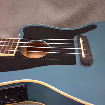 Fender Fullerton Jazzmaster Acoustic Electric Ukulele Tidepool Bild 3