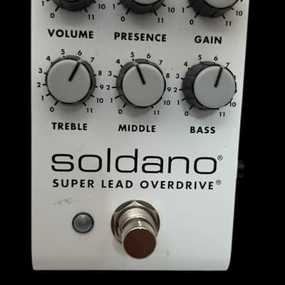 Soldano SLO Pedal 2022 - Present - White X7893 image 1