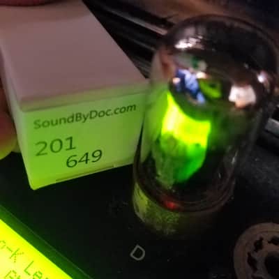 Sylvania JAN-CHS-6V6GTY tNOS AT1000 TESTED Vacuum Tube brown base military Premium Beam Power 6V6 1949-1967 image 3