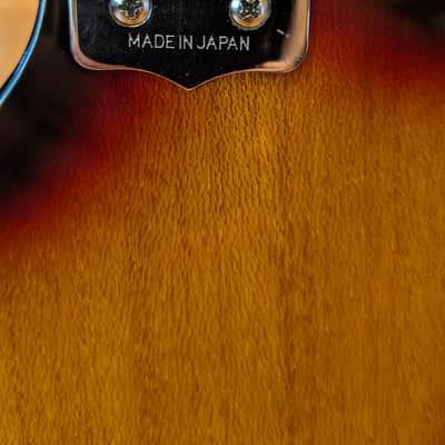 1960's Norma Electric Guitar - Sunburst - All Original - w case image 8