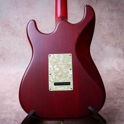 FENDER USA Custom Shop Stratocaster Plus Ultra Set-Neck *John Page "Cherry Red + Ebony" (1992)(Reserved) image 14