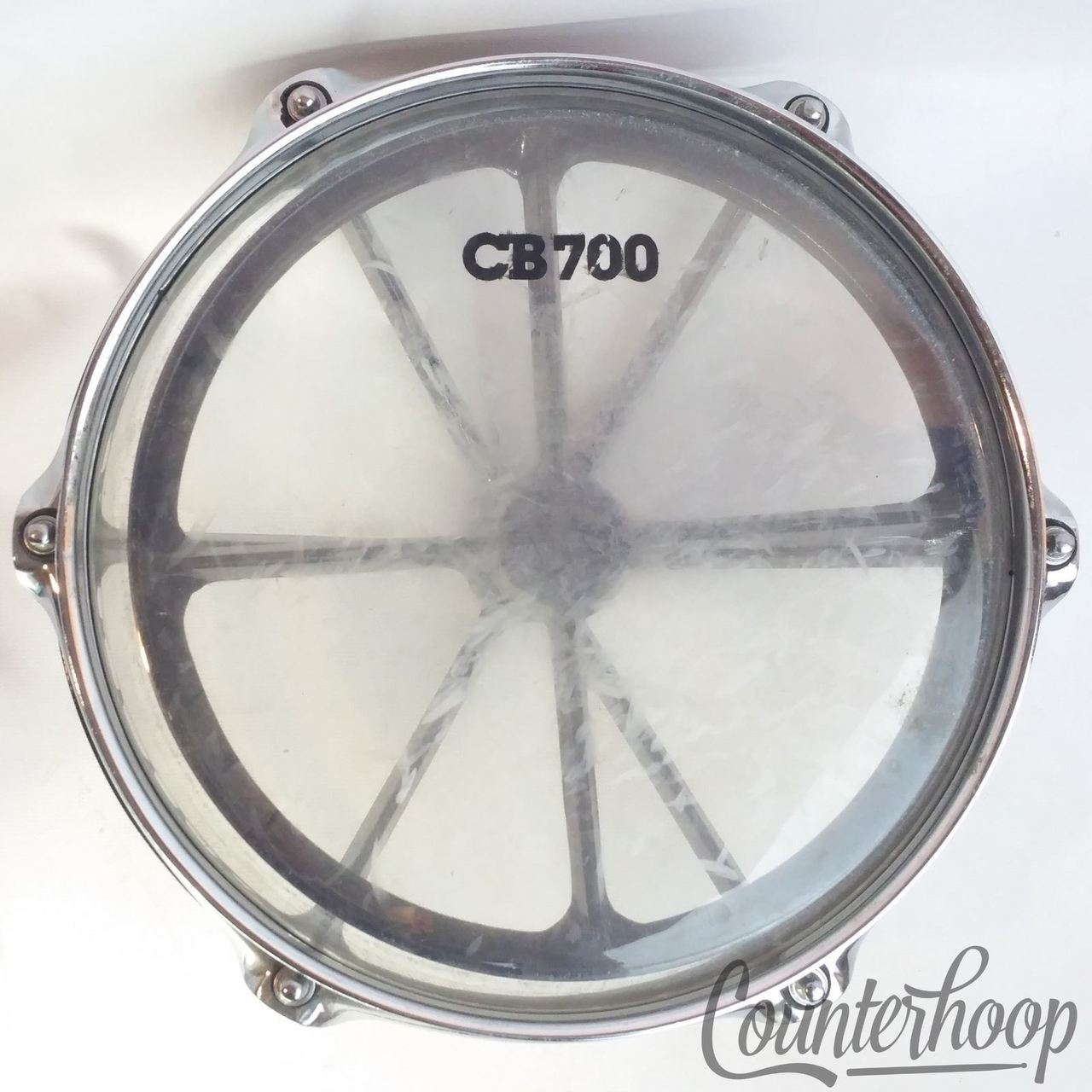 Remo Roto-Tom 10" Drum Vintage 80s RotoTom CB700 Percussion Add-On 6Lug Complete — main photograph