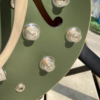 2013 Original Gibson Chris Cornell Signature ES-335 -Olive Drab Green – RARE Original Lifetime Release #91/250 image 15