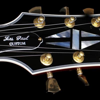 Gibson Les Paul Custom Electric Guitar GH 2014 in Trans Wine Red w/Hardcase image 8