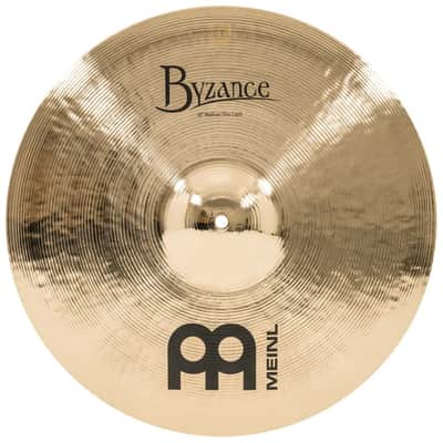Meinl Byzance Brilliant Medium Thin Crash Cymbal 18" image 1