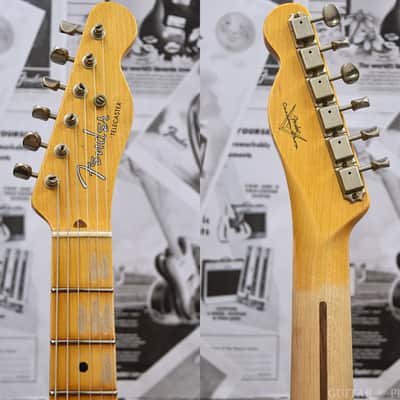 Fender Custom Shop 1952 Telecaster Journeyman Relic -Aged Nocaster Blonde- 2022USED!! image 5