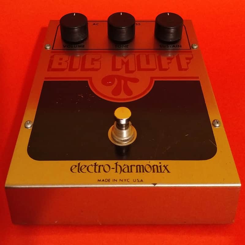 Electro-Harmonix Big Muff π V6 1983 EH3034 w/3.5mm converter | Reverb