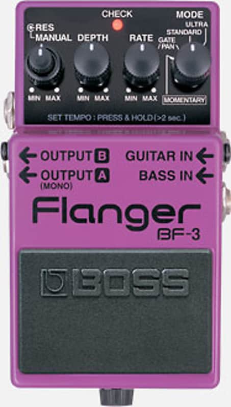 Boss BF-3 Flanger Effects Pedal image 1