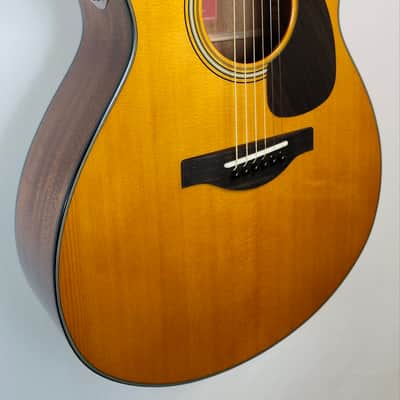 Yamaha FSX5 Red Label Folk Guitar, Gloss Finish, MIJ, w/Atmosfeel Pickup System, HSC image 5