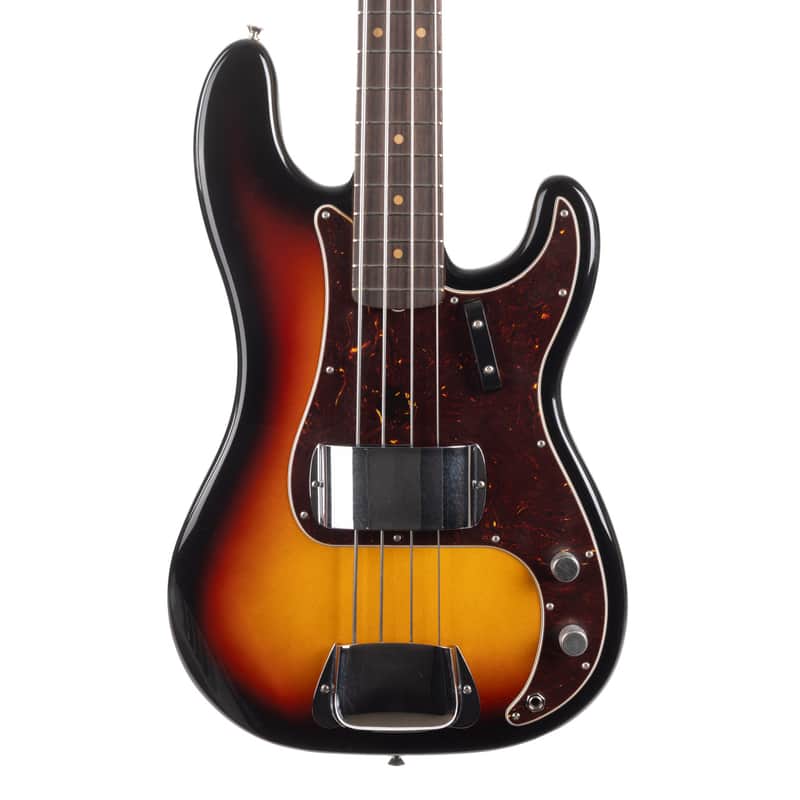 Fender James Jamerson 1962 Precision Bass Rosewood - 3-Tone Sunburst image 1