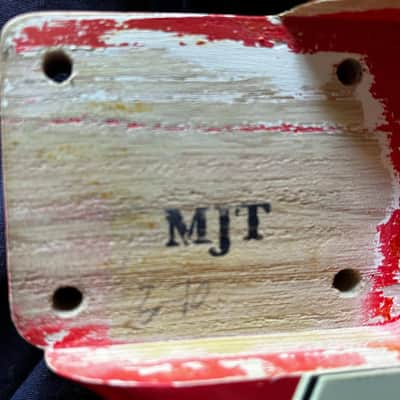 MJT VTS Stratocaster in Coral Red with CS body, Fender Vintage Noiseless Pickups and All Parts neck. Stratocaster 2018 onwards - Custom Relic image 13