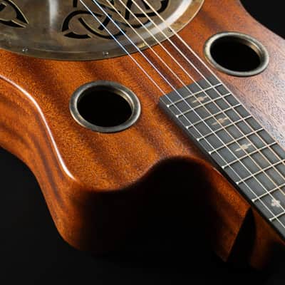 Beard Trailhead Mahogany, E Body Round Neck, Tobacco, Fishman Nashville Pickup - NEW image 11
