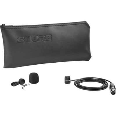 SHURE WL183MB-O-TQG Micro cravate noir omni TQG image 2