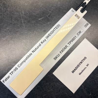 Fatar Replacement Weighted C Key for Pro-2, Prophet-08, Prophet-12, Mopho Keyboard, Mopho SE, Mopho X4, E-Mu XK-6/MK-6/PK6, Ensoniq Halo